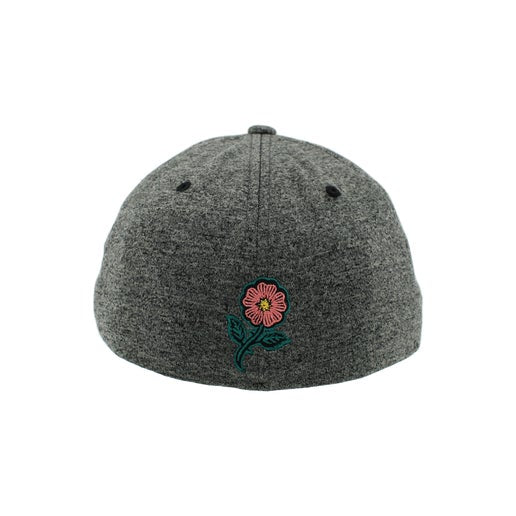 Hat - Heather with Official Deer Logo Stretch-Fitted