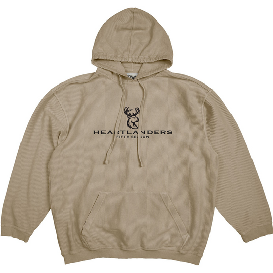 Hoodie - Corded Sand