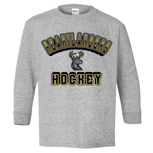 Youth T-shirt - Long Sleeve (Grey)