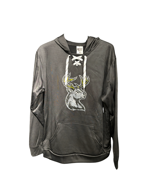 Hoodie - Official Deer Matted (Black)