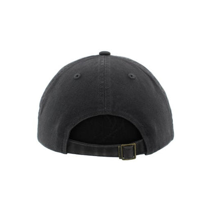 Hat - Iowa Heartlanders Hockey Est.2021 Black with Round Wild Rose Strapback