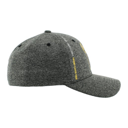 Hat - Heather with Official Deer Logo Stretch-Fitted