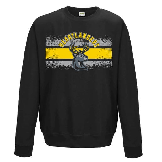 Crewneck Sweatshirt - Hipcheck (Black)