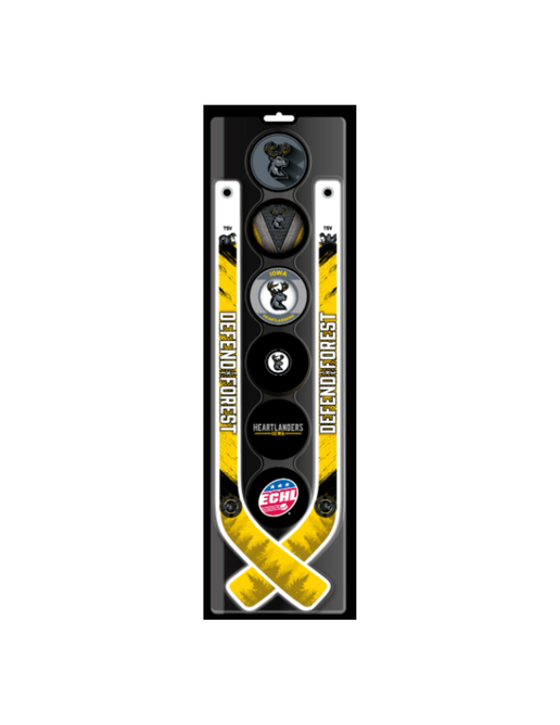 8 Pack - Mini Sticks and Pucks Set
