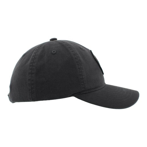 Hat - Iowa Heartlanders Hockey Est.2021 Black with Round Wild Rose Strapback