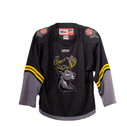 Youth - ECHL Replica Jersey (Black with Official logo)